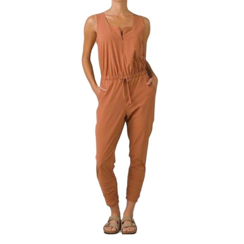 PrAna Railay Jumpsuit in Clay Size Small